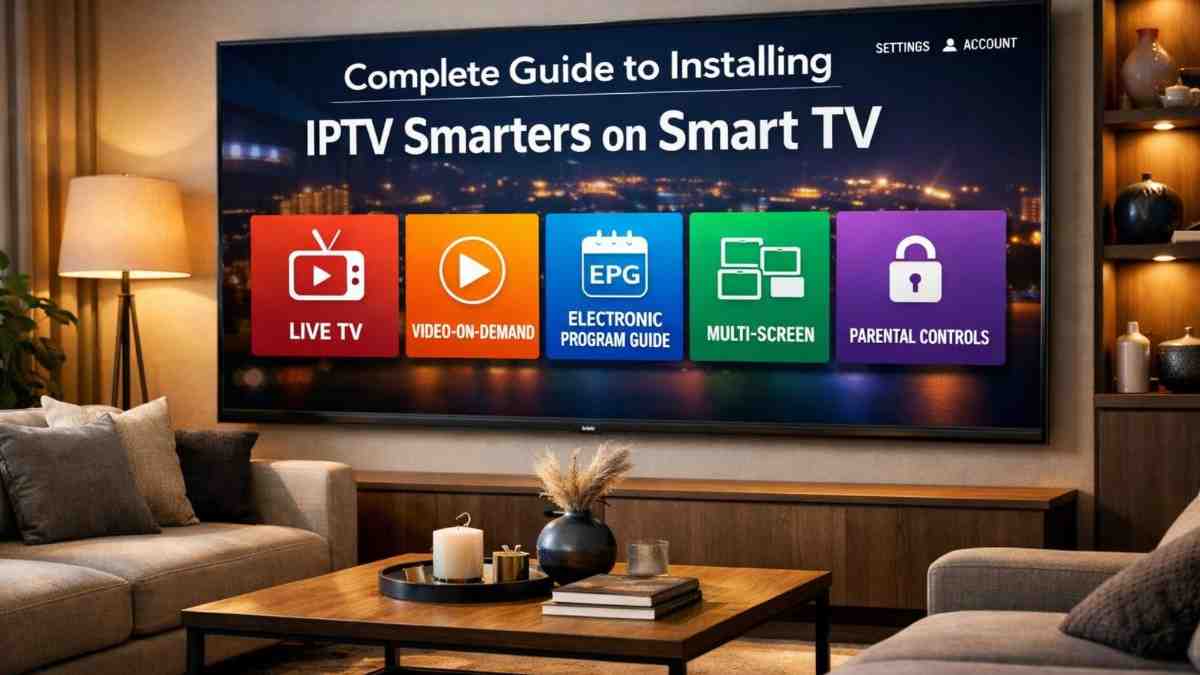 Complete Guide to Installing IPTV Smarters on Smart TV