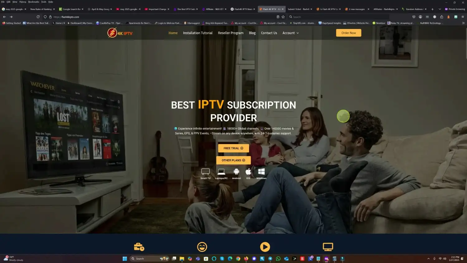 Flash4KIPTV FREE Trial