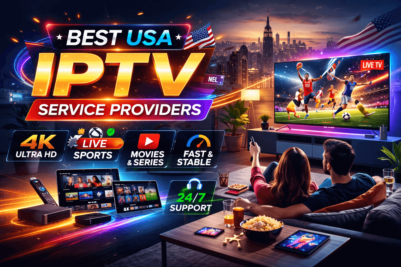best USA iptv service provider