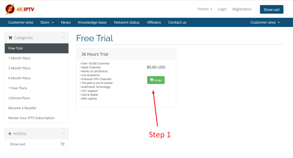 IPTV Free Trial – 36-Hour Free Access | Flash4KIPTV