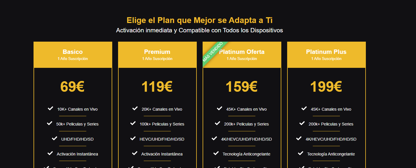 stremia iptv price image