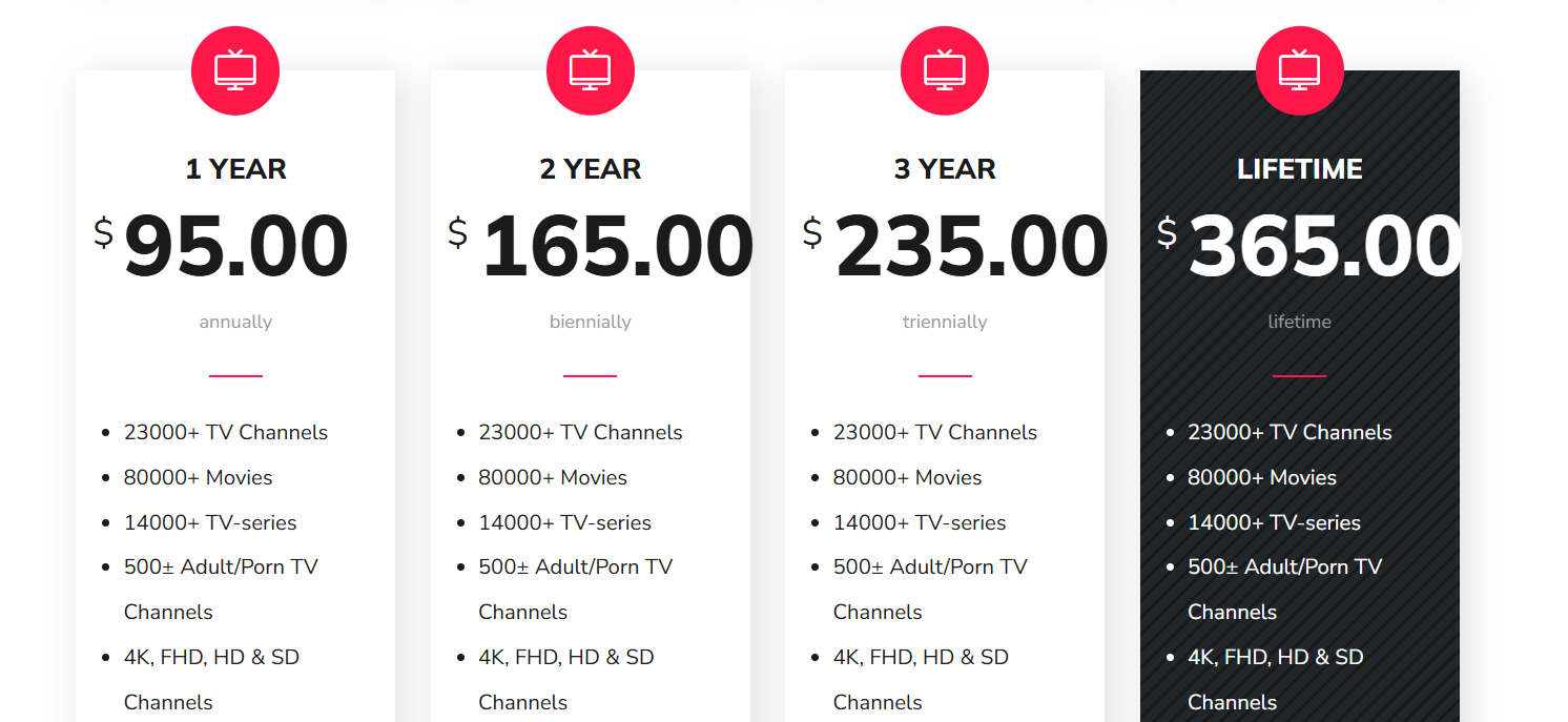 tivistation IPTV price