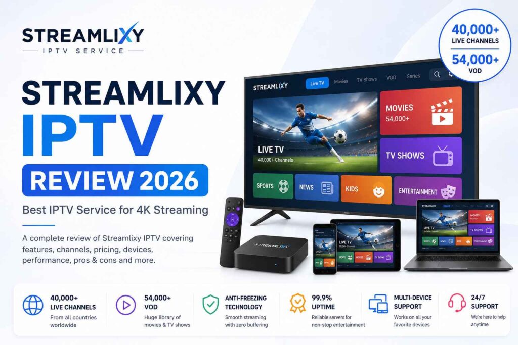Streamlixy IPTV