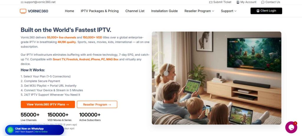 Vornic360 IPTV