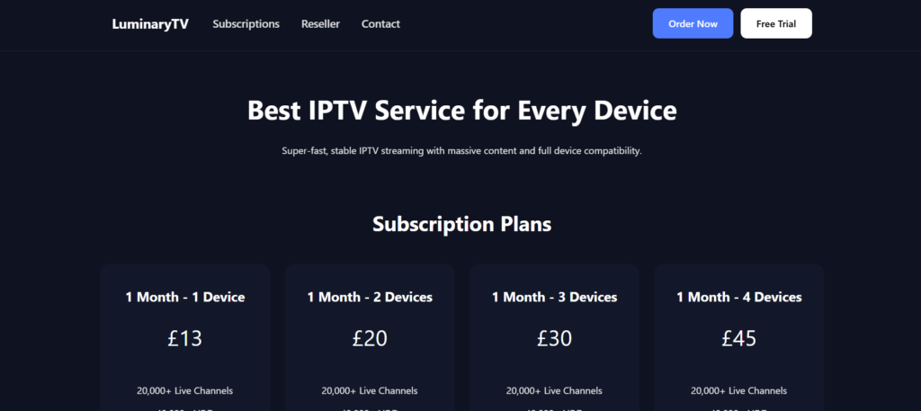 LuminaryTV IPTV