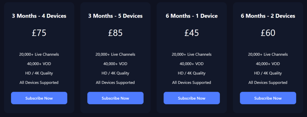 LuminaryTV IPTV 6 Month
