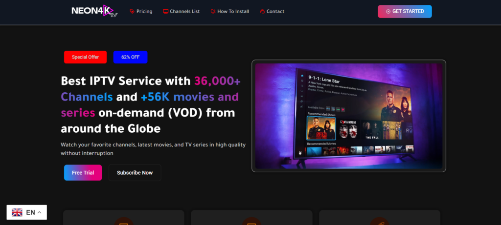 Neon4KTV IPTV