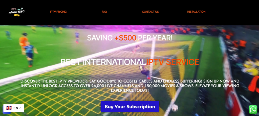 VizWriting IPTV