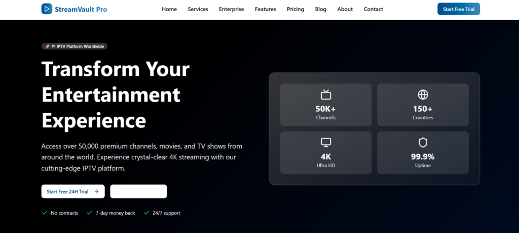 StreamVault Pro IPTV
