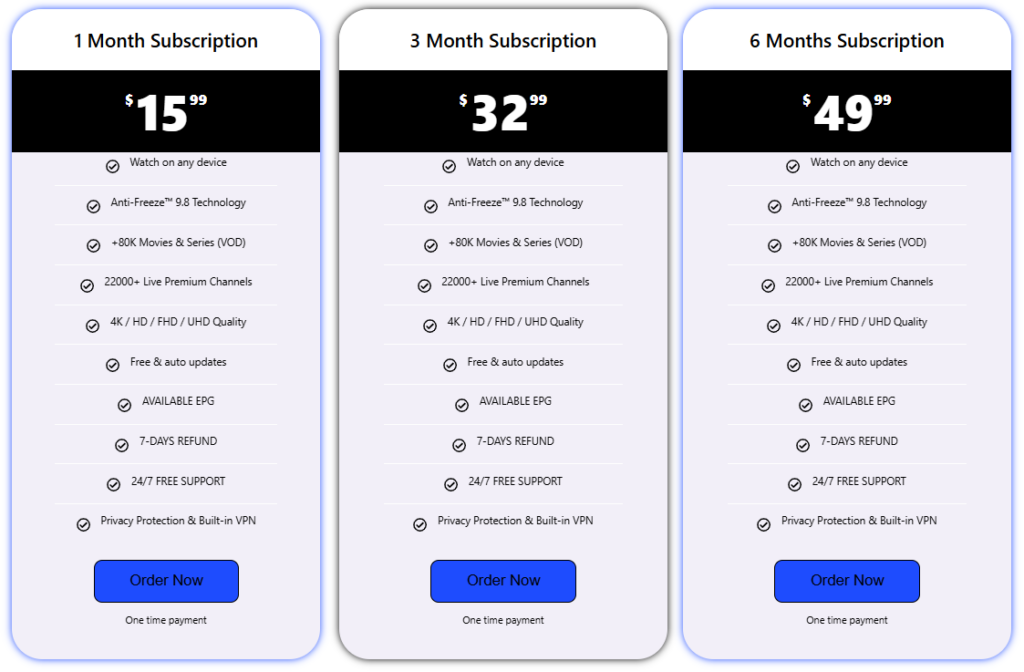 Smix IPTV Pricing