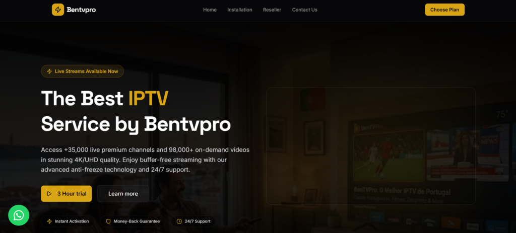 Bentvpro IPTV
