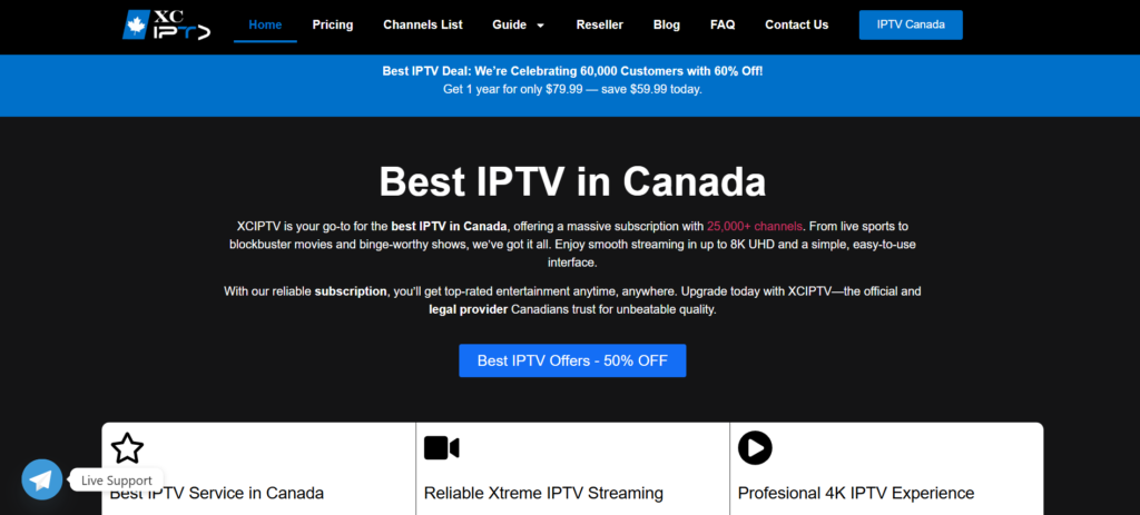 XCIPTV Canada